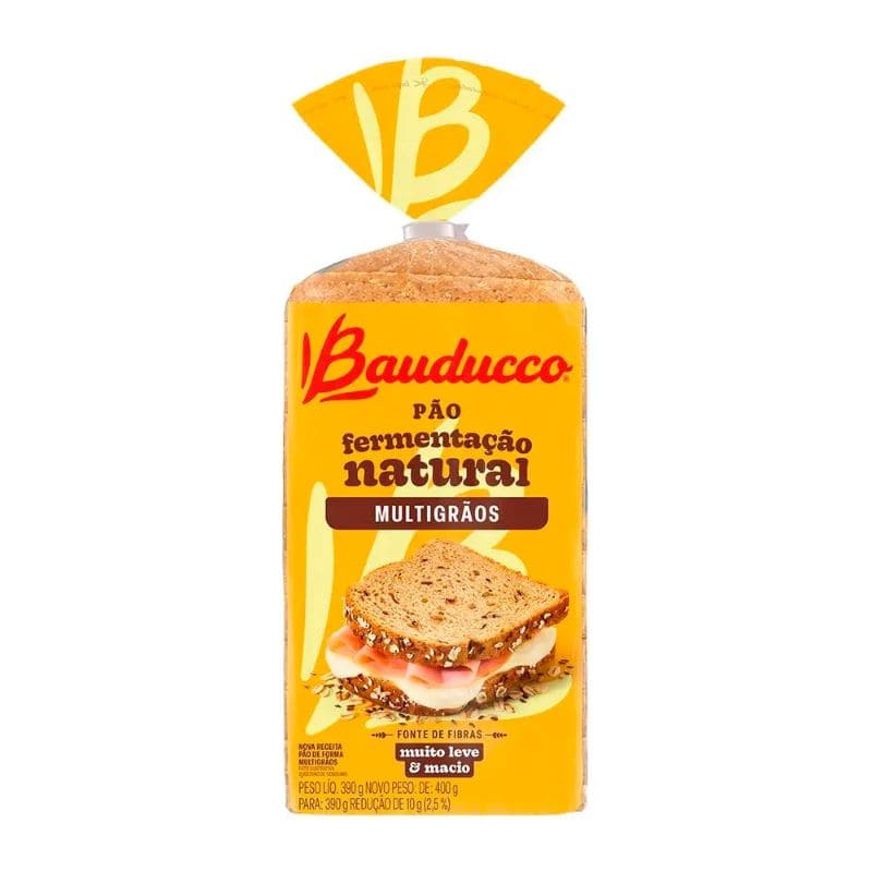Pão de Forma Grãos Bauducco 390g